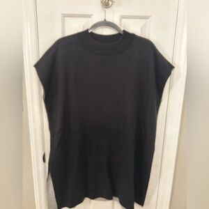 Eileen Fisher Black Tunic Top
